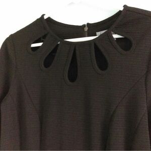 Chic Black Cutout Dress